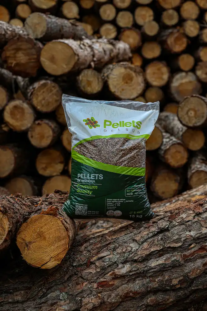 Medio palet pellet 40 sacos