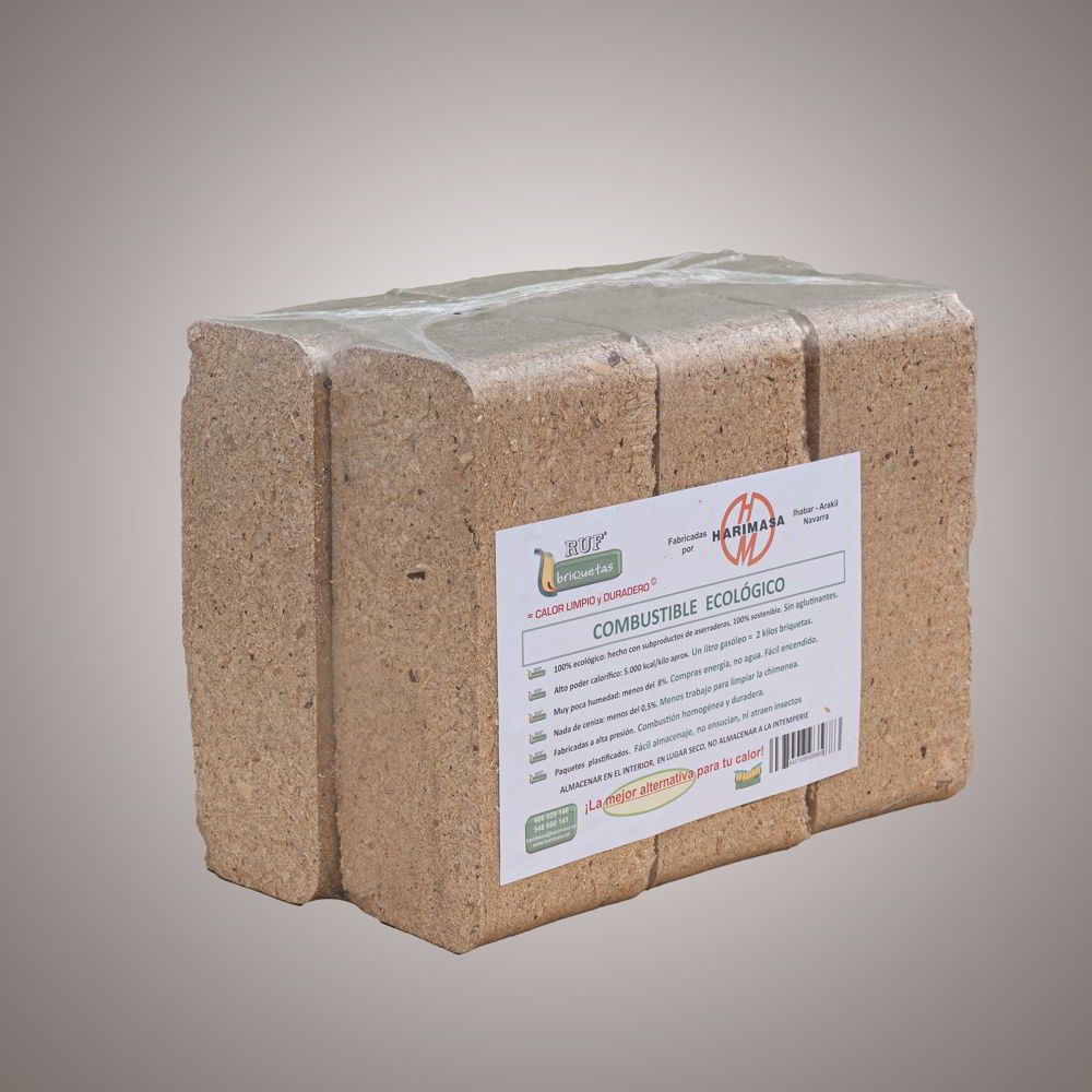 Briquetas RUF de 12 kg