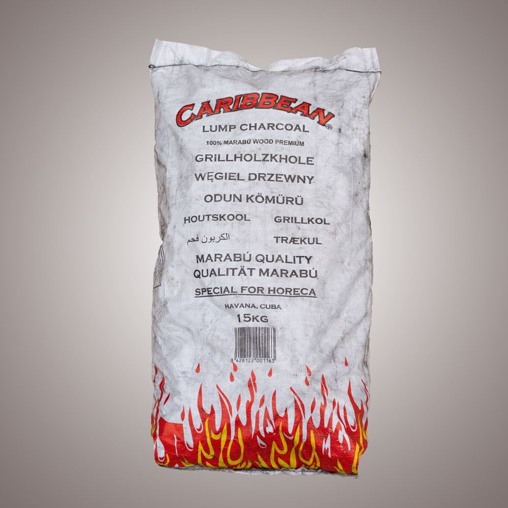 Carbón vegetal Marabú 15 kg